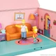 Игровой набор Jakks Pacific THE SIMPSONS Living Room Diorama House Playset Диорама Дом Симпсонов, с фигуркой - изображение 5