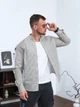 Рубашка мужская в полоску Casual рубашки мужские из хлопка Teamv Черная полоска L - изображение 1