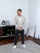 Рубашка мужская в полоску Casual рубашки мужские из хлопка Teamv Черная полоска S - изображение 3