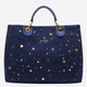 Torebka shopper damska materiałowa Braccialini Beth B18260-TY-200 Niebieska - obraz 1