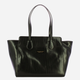 Torebka shopper damska skórzana The Bridge Elettra 44674501-30 Czarna - obraz 1