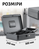 Кэшбокс для денег Buromax 30 см черный (BM.0402) - изображение 5