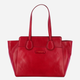 Torebka shopper damska skórzana The Bridge Elettra 44674501-IJ Czerwona - obraz 1