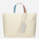 Torebka shopper damska materiałowa Rebelle Filippa REB0182T0010-0076 Biała - obraz 1