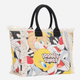 Torebka shopper damska materiałowa Braccialini L.Tunes Summer Lt LT124-TC-818 Wielokolorowa - obraz 3