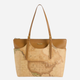 Torebka shopper damska duża 1A Classe LC19S600-0010 Brązowa - obraz 1
