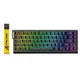 Ігрова Клавіатура ATTACK SHARK X68 HE Black contour Магнітні світчі. Дротова 8000Hz/s. RGB Підсвічування, 68 keys, Switch 0.1mm. Rapid Trigger - зображення 2