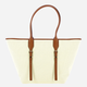 Torebka shopper damska materiałowa Michael Kors Moore 30S5G9OT7C-230 Brązowa - obraz 2