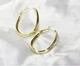 Серьги бижутерия Две жемчужины Fashion Jewelry золотистые - изображение 13