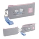 Пенал шкільний Kite Hello Kitty 8.5x19.5x3 см Сірий (HK25-680-1) - зображення 1