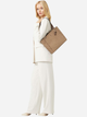 Torebka shopper damska duża Guess Noelle HWBG7879250-LGW Brązowa - obraz 2