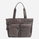 Torebka shopper damska materiałowa Mandarina Duck P10QMT18-26R Szara - obraz 1