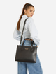 Сумка шопер жіноча зі штучної шкіри Guess Silvana HWVC8665220-BLA Чорна (800070334896) - зображення 2