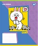 Набор тетрадей ученических YES Line Friends Funny A5 12 листов в клетку x 25 шт (4823092292360) - изображение 4