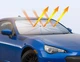 Автомобильный солнцезащитный зонт на лобовое стекло Umbrella 135x75 см - изображение 9