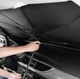 Автомобильный солнцезащитный зонт на лобовое стекло Umbrella 135x75 см - изображение 11