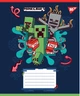 Набор тетрадей ученических YES Minecraft Heroes A5 12 листов в клетку x 25 шт (4823092291745) - изображение 2