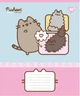 Набор тетрадей ученических YES Pusheen Funny A5 12 листов в косую линию x 25 шт (767604) (4823092292025) - изображение 6