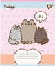 Набор тетрадей ученических YES Pusheen Weekend A5 18 листов в линию x 25 шт (4823092292094) - изображение 6