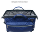 Сумка саквояж дорожная DERBY FitnessBag, спортивная фитнес сумка ручная кладь в самолет лоукост 40 30 20 синяя - изображение 3