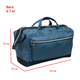 Сумка дорожная спортивная DERBY FitnessBag фитнес сумка-саквояж ручная кладь 40 30 20 в самолет лоукост серая - изображение 2