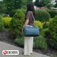 Дорожная cумка-саквояж DERBY FitnessBag спортивная фитнес сумка ручная кладь в самолет лоукост 40 30 20 черная - изображение 9