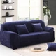 Защитный чехол на трехместный диван Diana Textile Plush Velvet, 190x230 см, Синий - изображение 3