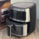 Сенсорний аерогриль на 8 літрів Henschll 3200W Повітряна побутова аерофритюрниця без олії 5667876 - зображення 2