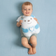 Pluszowa zabawka przytulanka Chicco First Dreams z muzyką i podświetleniem Miś Niebieski (8058664184637) - obraz 5