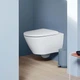 Унитаз подвесной безободковый белый DURAVIT D-Neo с сиденьем с микролифтом 2577090000_0021690000 - изображение 3