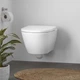 Унитаз подвесной безободковый белый DURAVIT D-Neo с сиденьем с микролифтом 2577090000_0021690000 - изображение 4