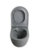 Унитаз подвесной безободковый графит MIXXUS Topper-0303-R с сиденьем с микролифтом MP6657 - изображение 5
