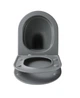 Унитаз подвесной безободковый графит MIXXUS Topper-0303-R с сиденьем с микролифтом MP6657 - изображение 6