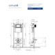 Инсталляция для унитаза CERSANIT System50 K97-526 - изображение 4