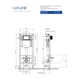 Инсталляция для унитаза CERSANIT System50 K97-523 - изображение 4