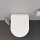 Унитаз подвесной безободковый белый DURAVIT D-Neo с сиденьем с микролифтом 45880900A1 - изображение 4