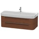 Тумба із умивальником DURAVIT Happy D.2 120x133x505см підвісна коричнева 2318120000_H2 6367-13 - зображення 1