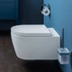Унитаз подвесной безободковый белый DURAVIT Me by Starck с сиденьем с микролифтом 45790920A1 - изображение 2