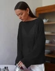 Кофта - сітка павутинка жіноча M чорна 01375 - изображение 3