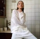 Кофта - сітка павутинка жіноча M молочна 01376 - зображення 3