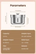 Поїлка питний фонтан для домашніх тварин Rojeco Stainless Steel Cat Water Fountain 2L - зображення 9