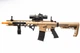Дитячий Автомат M4 Viper (M416,M4A1) акумуляторний на орбізах (гідрогелеві кульки) / Гель бластер + Глушник + Оптика + Магазини Золотий - изображение 1