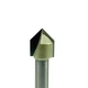 Фреза пазова V-подібна VATZO 1004 D14 d8 L49.5 h15.9 O90 - изображение 2