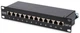 Патч-панель DIGITUS CAT 6 STP, 10", 1U, 12 портів, зібрана - изображение 1