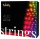 Гірлянда Smart LED Twinkly Strings RGB 400 IP44 32м кабель чорний - изображение 2