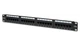 Патч-панель DIGITUS САТ 6 UTP, 19", 1U, 24 порти, зібрана - изображение 2