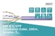 Кабель "вита пара" DIGITUS CAT 6 U-UTP, 100м, AWG 23/1, LSZH-1, фіолетовий - изображение 4