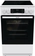 Плита Gorenje электрическая стеклокерамическая 70л для приготовления пищи с паром таймер конвекция белая (629634) - изображение 1