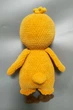 Пташка Курчатко жовте іграшка м'яка в'язана ручна робота подарунок Handmade - зображення 8