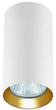 Lampa tuba Light Prestige Manacor 13 cm 1 x GU10 biało - złota (LP-232/1D - 130 WH/GD) - obraz 1